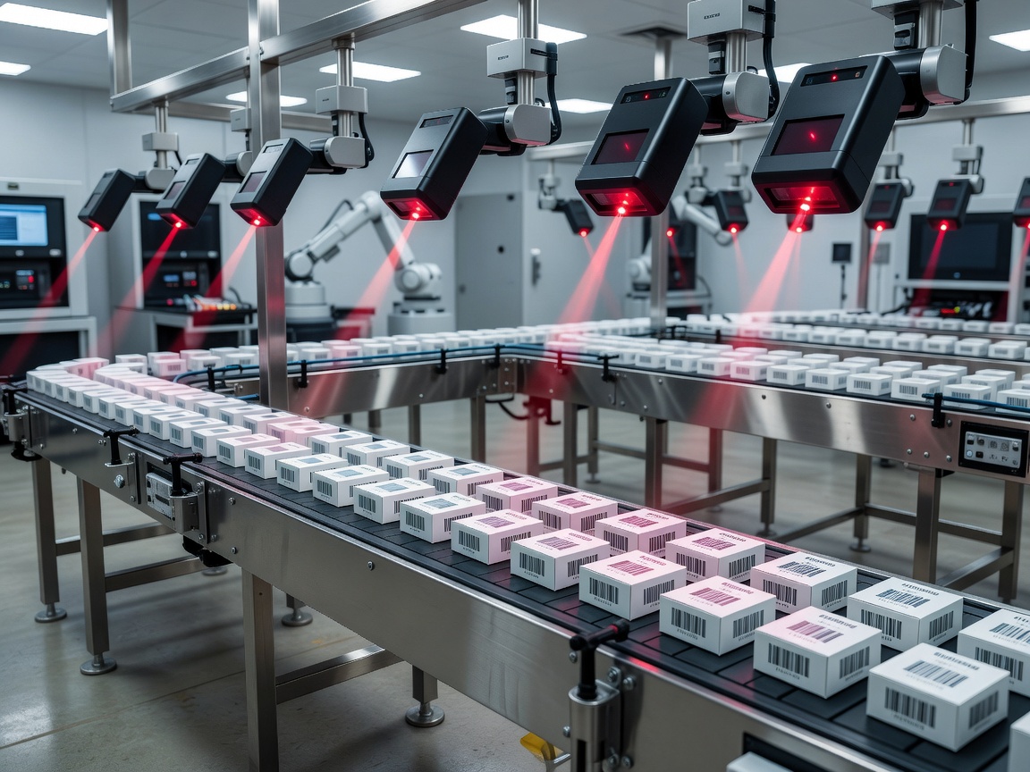 Digital barcode scanners tracking pharmaceutical batches